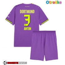 Otroške Nogometnih dresov Borussia Dortmund Waldemar Anton #3 Tretji 2026-27 Kratki rokavi (+ hlače)